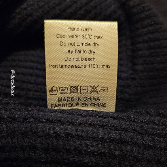 Blue Cardigan Button Front Women's Large - Picture 5 of 5